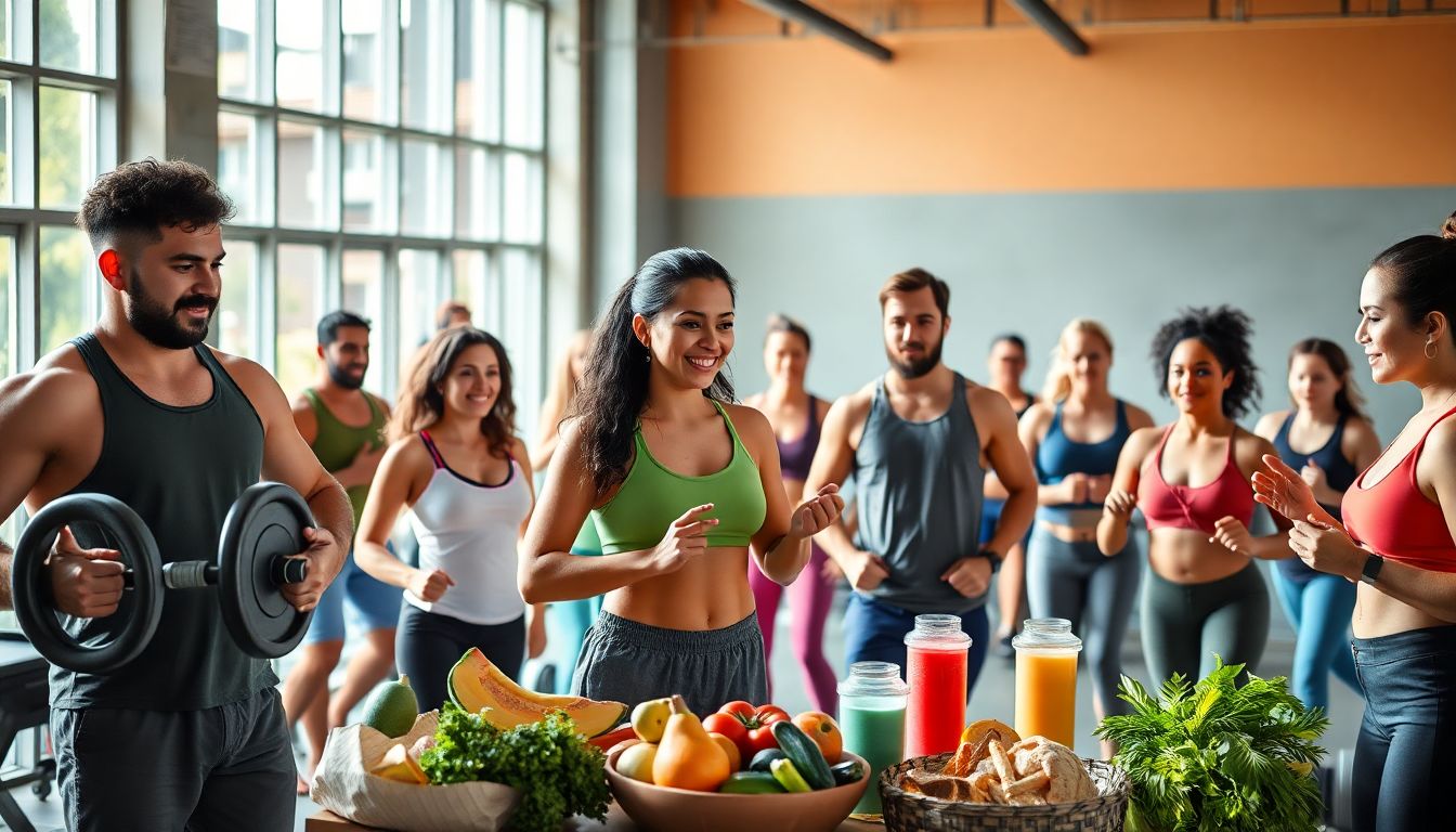 Regular Exercises and Good Diet as Part of Setting Smart Health Goals.