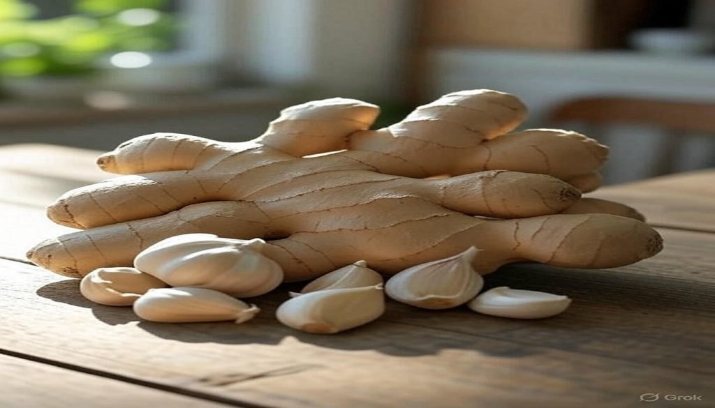 Ginger and Garlic Are Well Known For Their Cholesterol,Blood Pressure Lowering Effects, and Heart Health Friendliness