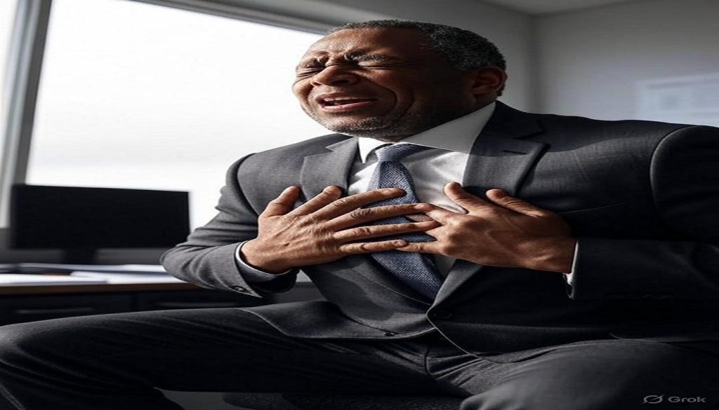 Men Experiencing A Higher Incidence of Sudden Acute Heart Attack 