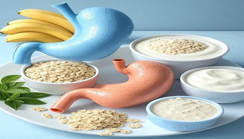 Foods Like Oats, Milk, Yogurt and Banana act as Effective Natural Ulcer Cure Remedy for Nigerians. 