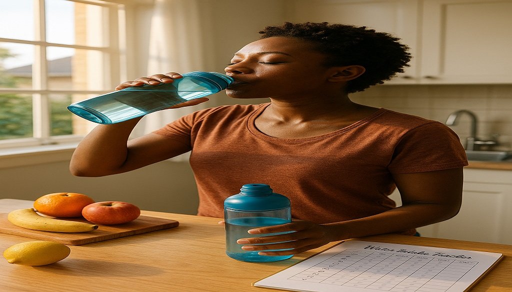 How to track water intake daily