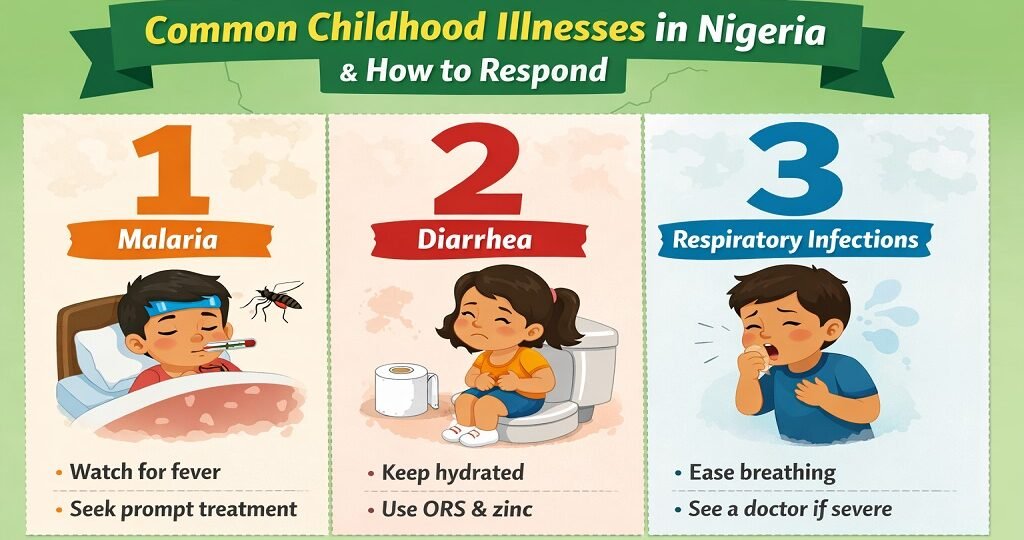 Common childhood Dxs in Nigeria