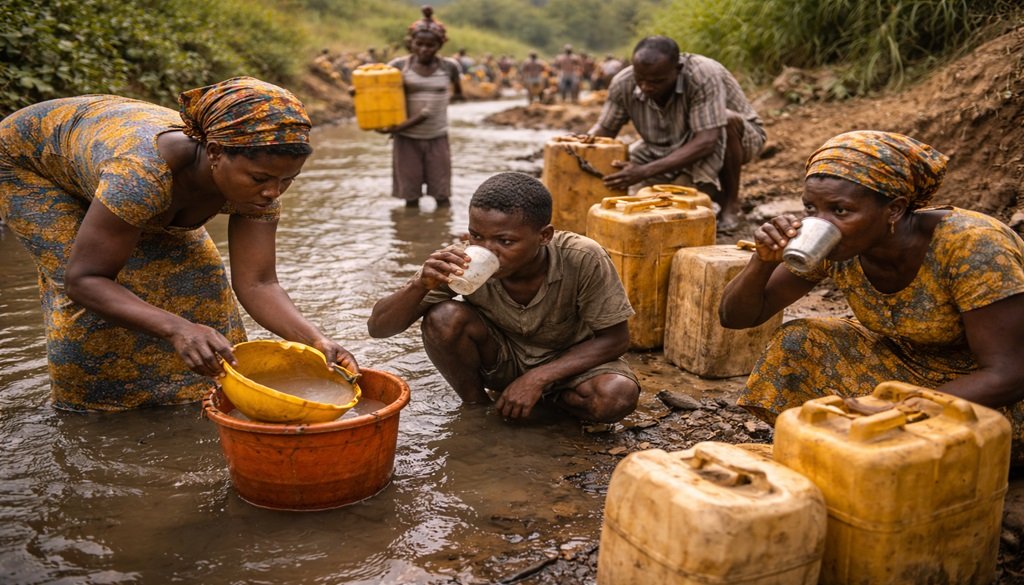 What causes Ulcers, Hepatitis, and Chronic GI Disorders in Nigeria?