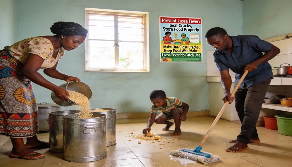 Lassa Fever, Malaria, and Typhoid