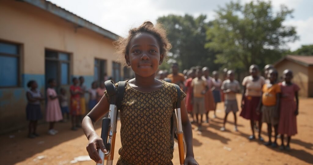 Polio illness survivor