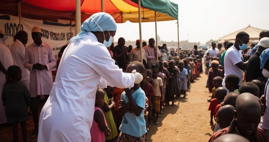 Polio vaccination campaign
