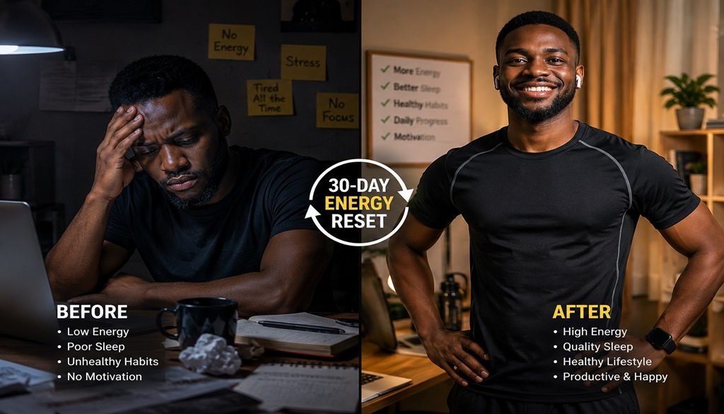 You are currently viewing 30-Day Energy Reset: A Nigerian Transformation Story