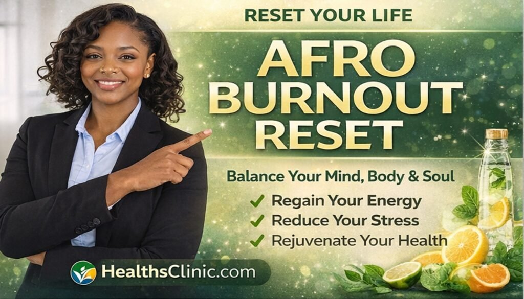 afro burnout reset course is ideal for busy professional in Nigeria to relief stress
