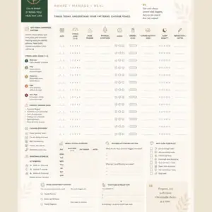 Free Printable Stress Tracker PDF