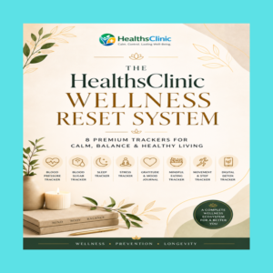 The Complete Wellness Tracking System-Printable eBook